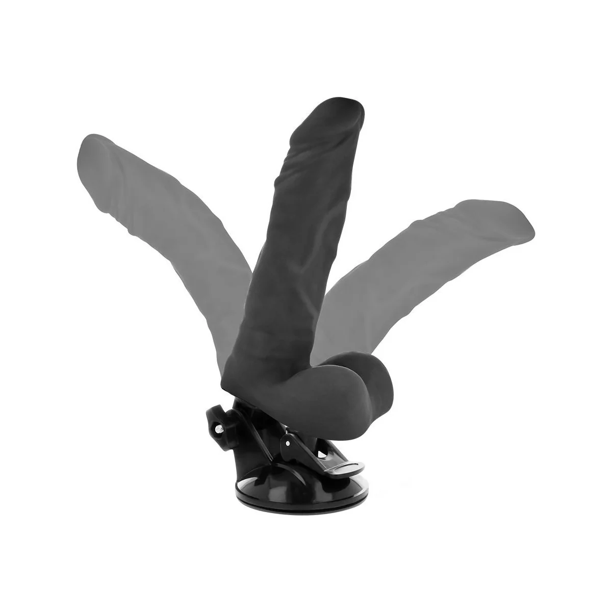 biegsamer Vibrator mit Fernbedienung Schwarz 21 cm -O- 5 cm von Basecock kaufen | Fesselliebe