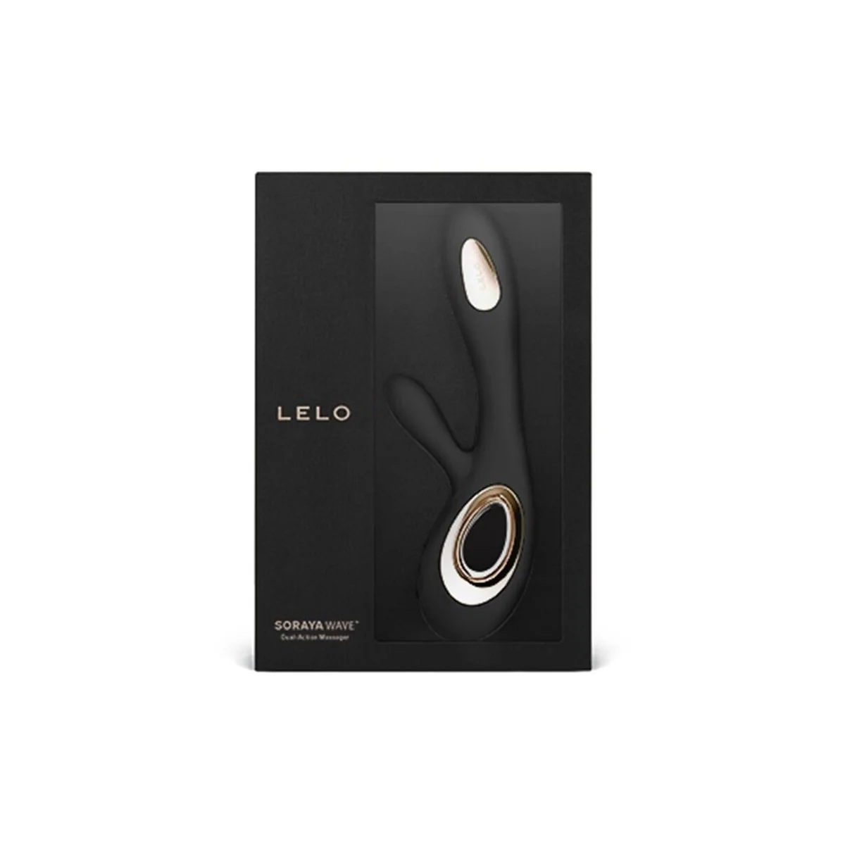 Soraya Wave Vibrator Kaninchen Schwarz von Lelo kaufen | Fesselliebe