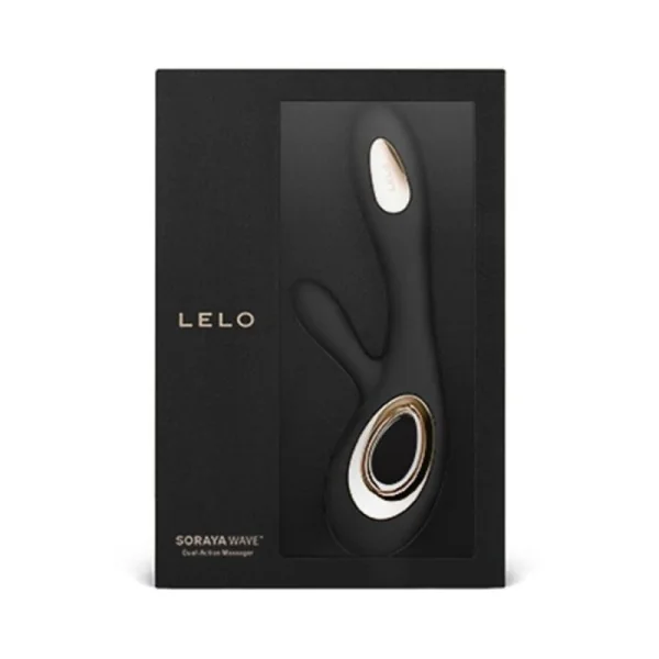 Soraya Wave Vibrator Kaninchen Schwarz von Lelo kaufen | Fesselliebe