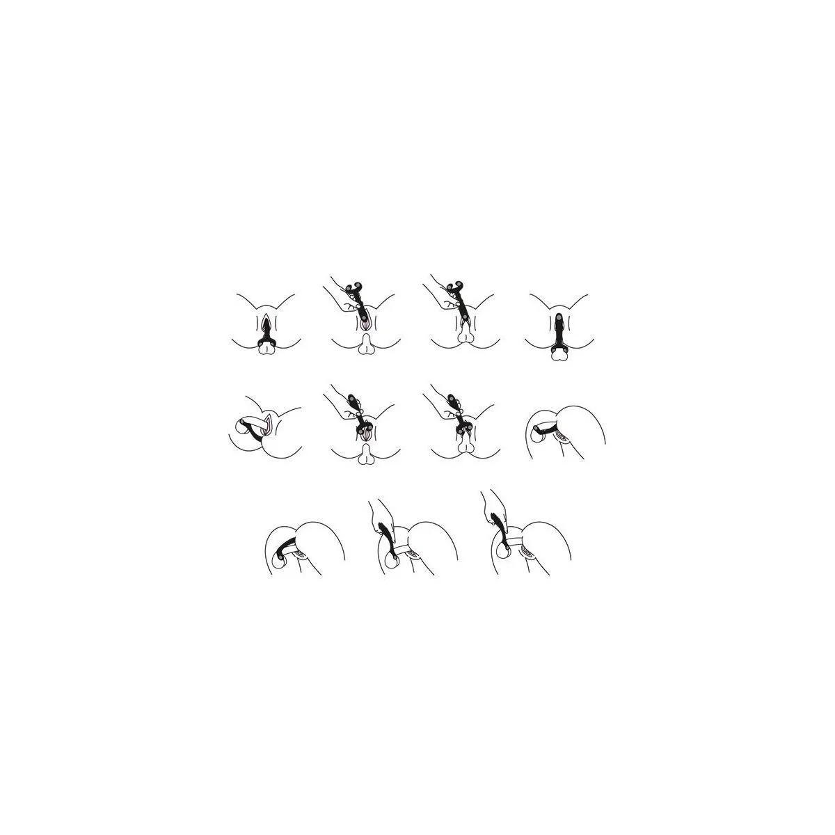 Endless Fun Multi Vibrator 3 Schwarz von Satisfyer Partner kaufen | Fesselliebe