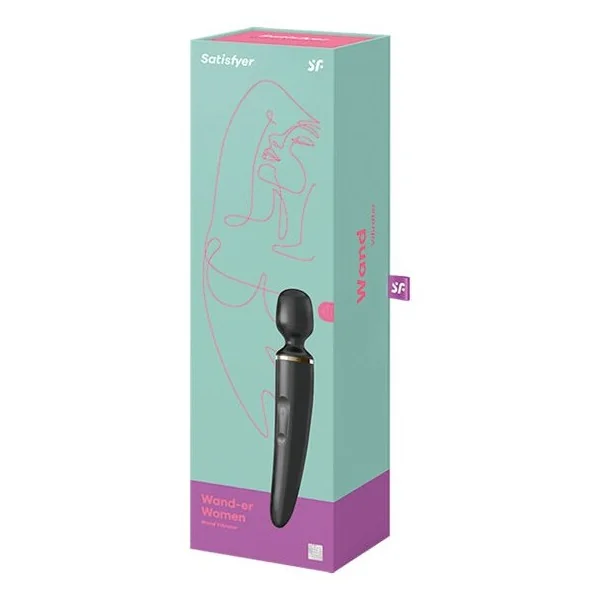 Wander Frau Schwarz von Satisfyer Wand kaufen | Fesselliebe