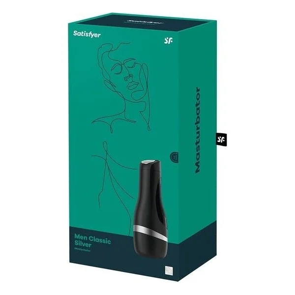 Masturbator Men Classic Silber von Satisfyer Men kaufen | Fesselliebe