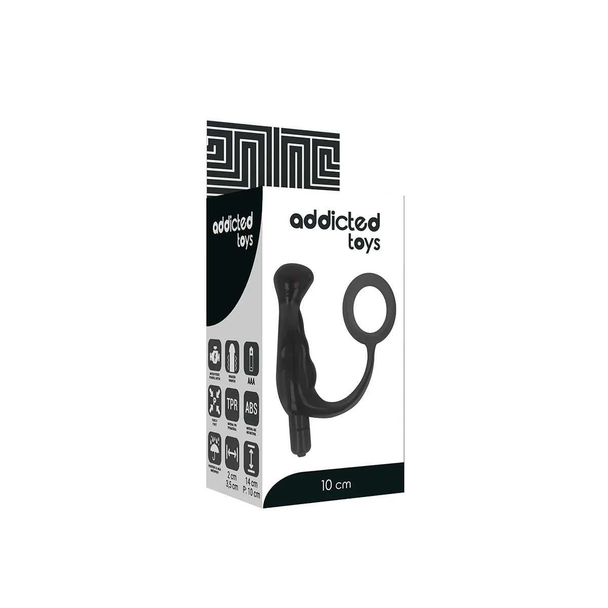 Vibrator Prost Tico Schwarz 10 cm von Addicted Toys kaufen | Fesselliebe