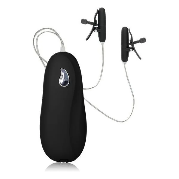 Vibr Beheizte Nippel-Teaser Schwarz von Calexotics kaufen | Fesselliebe
