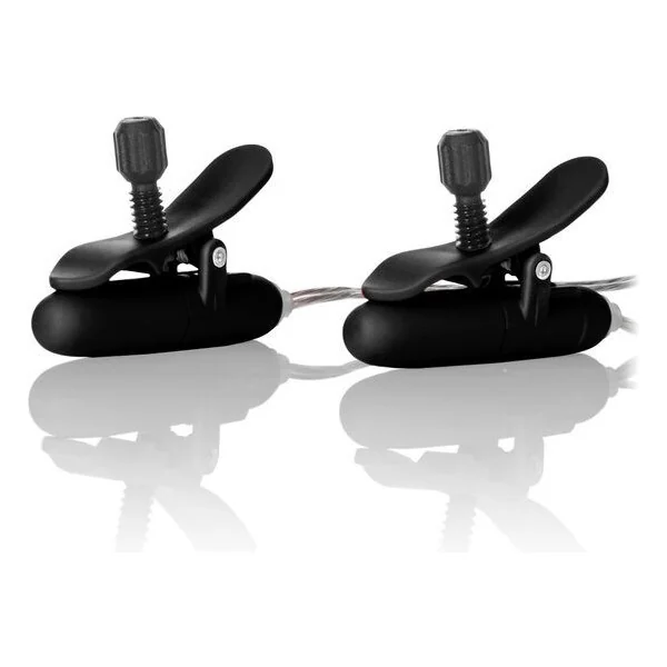 Vibr Beheizte Nippel-Teaser Schwarz von Calexotics kaufen | Fesselliebe