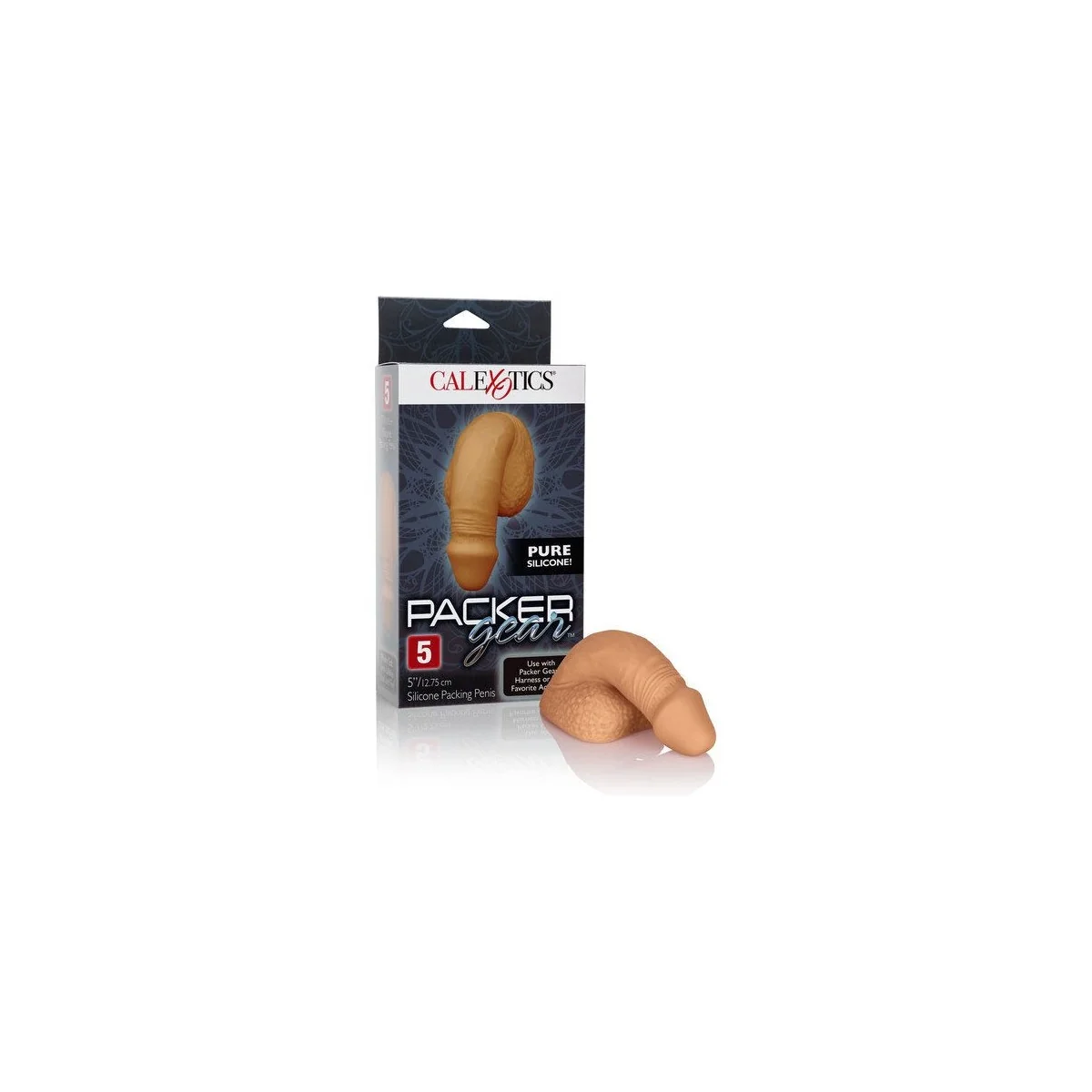 Silikon-Packung Penis 12.75 cm Karamell von Calexotics kaufen | Fesselliebe