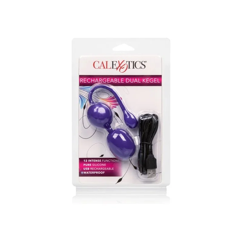 wiederaufladbarer Dual Kegel Lila von Calexotics kaufen | Fesselliebe 2