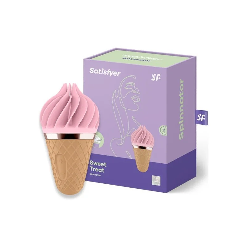 Süsses Lecker Spinnator Braun & Rosa von Satisfyer Spinnator kaufen | Fesselliebe 2