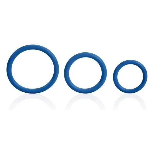 Tri-Rings Blau von Calexotics kaufen | Fesselliebe