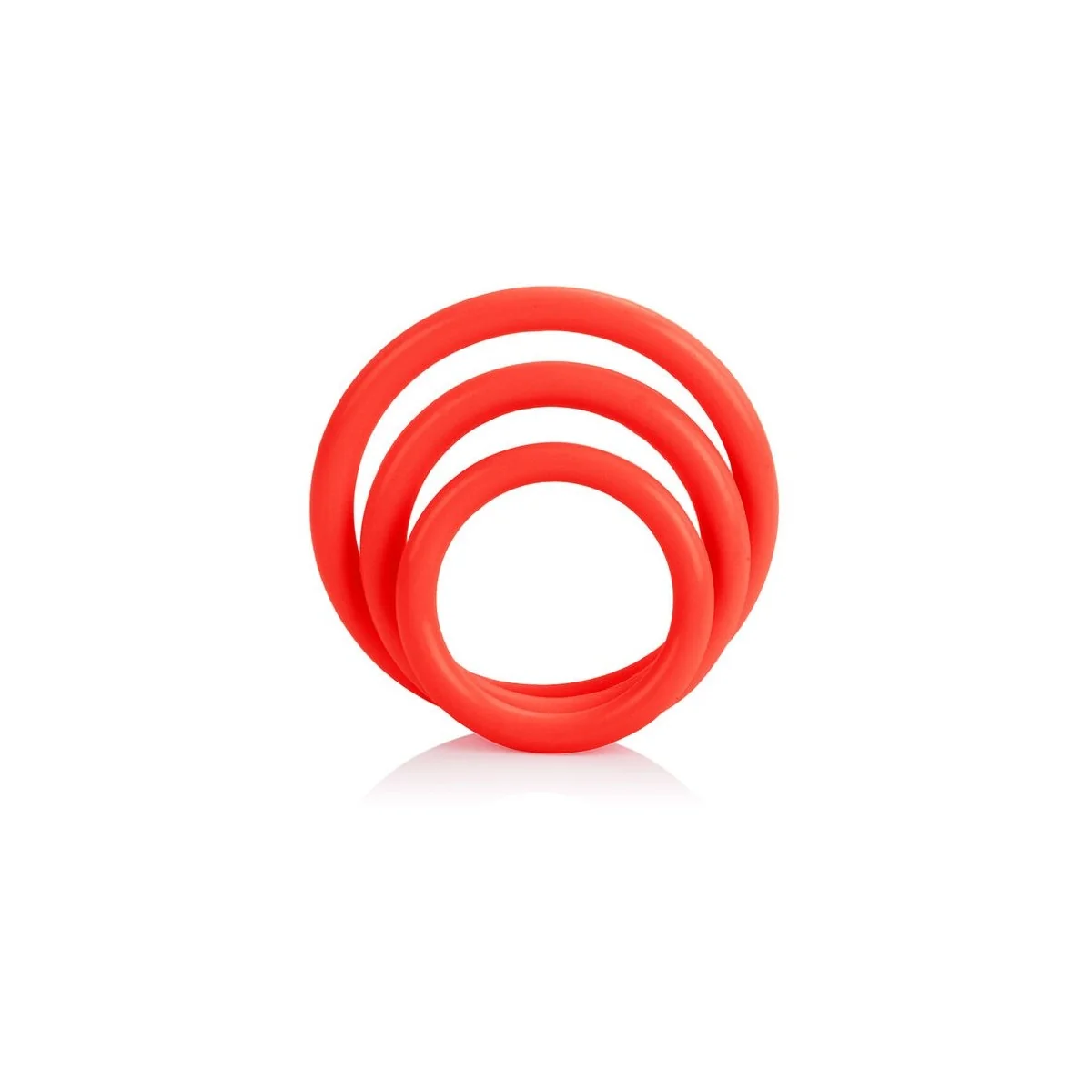 Tri-Rings Set Rot von Calexotics kaufen | Fesselliebe