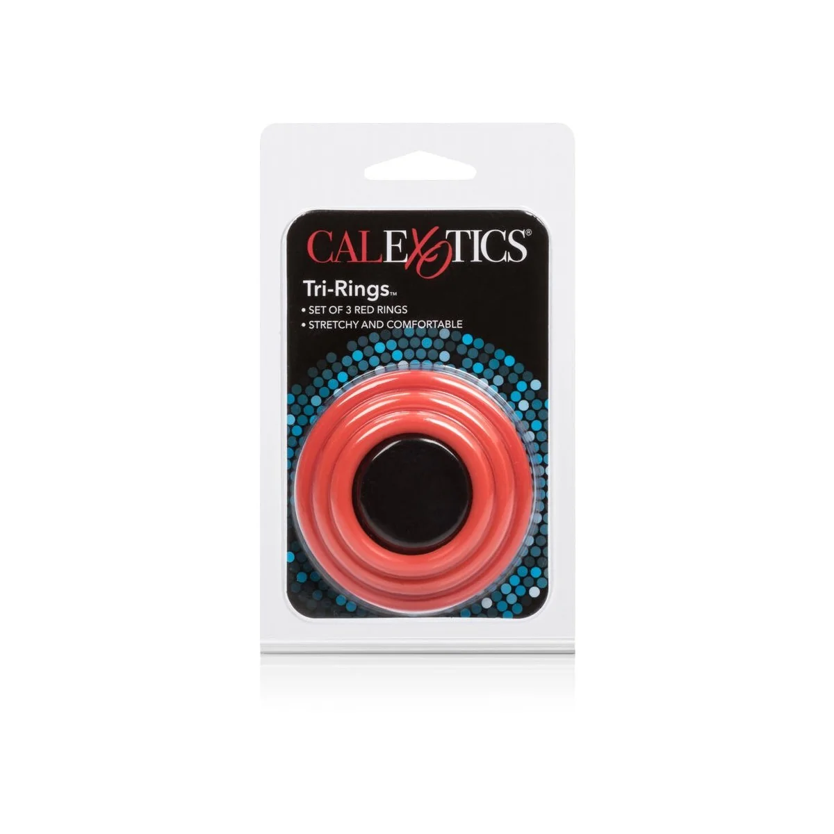 Tri-Rings Set Rot von Calexotics kaufen | Fesselliebe