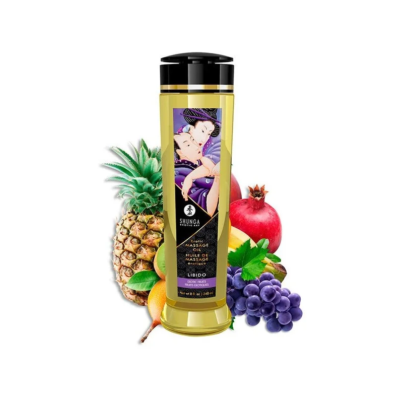 Erotisches Massageöl Libido 240 ml von Shunga Oils kaufen | Fesselliebe