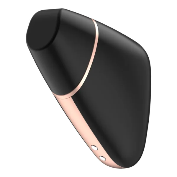 Love Triangle Stimulator & Vibrator Schwarz von Satisfyer Connect kaufen | Fesselliebe