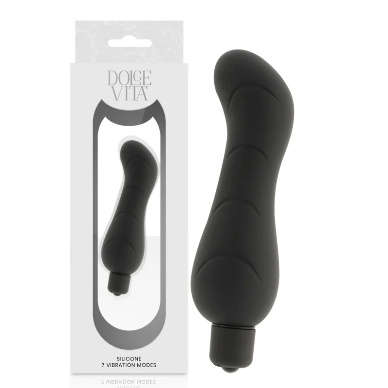 G-Spot Black Silicone von Dolce Vita kaufen | Fesselliebe