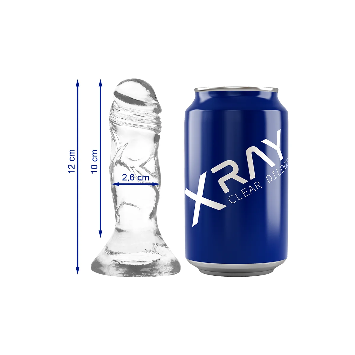 Klarer Hahn 12 cm -O- 2.6 cm von X Ray kaufen | Fesselliebe