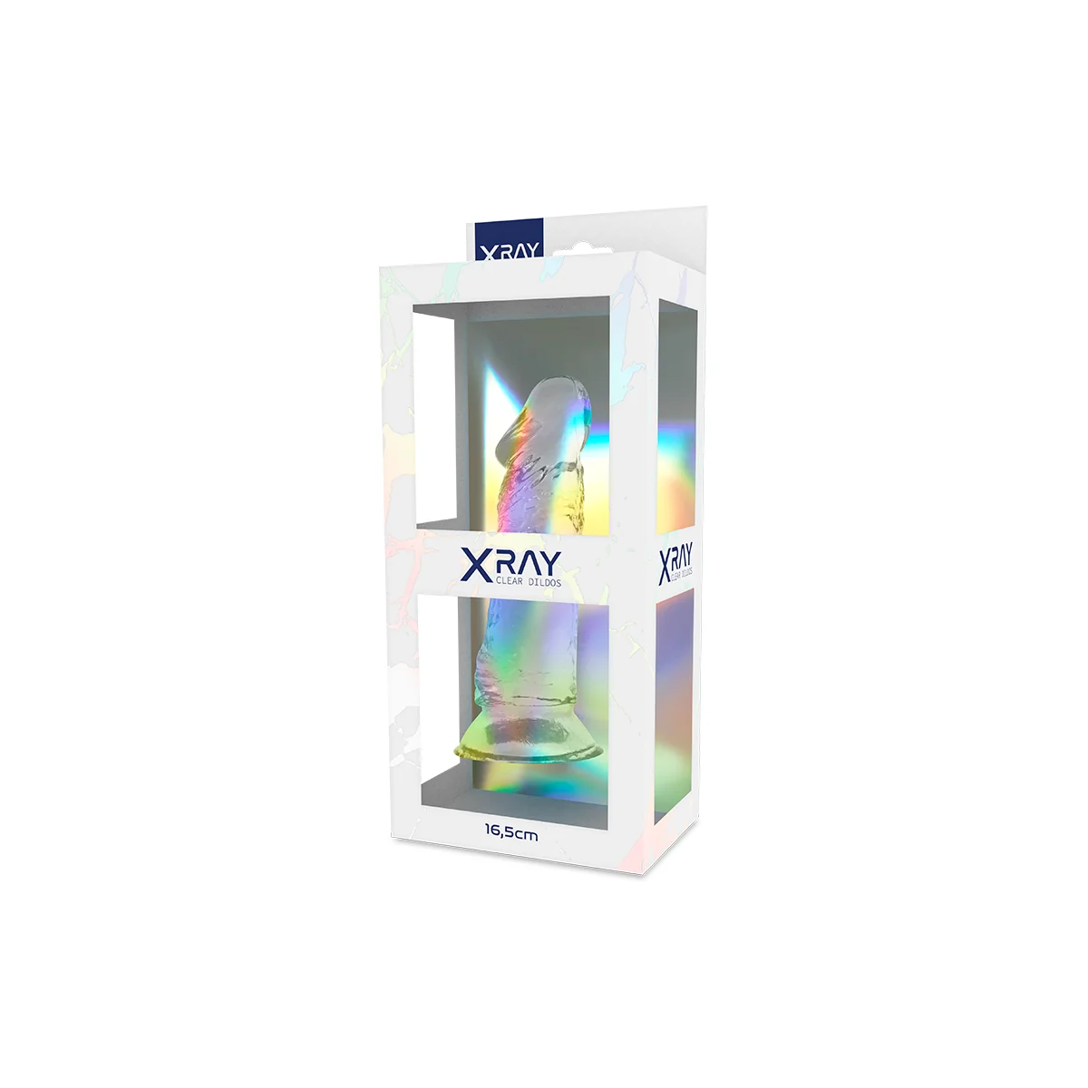 CLEAR COCK 16.5 CM X 4 CM VON X RAY