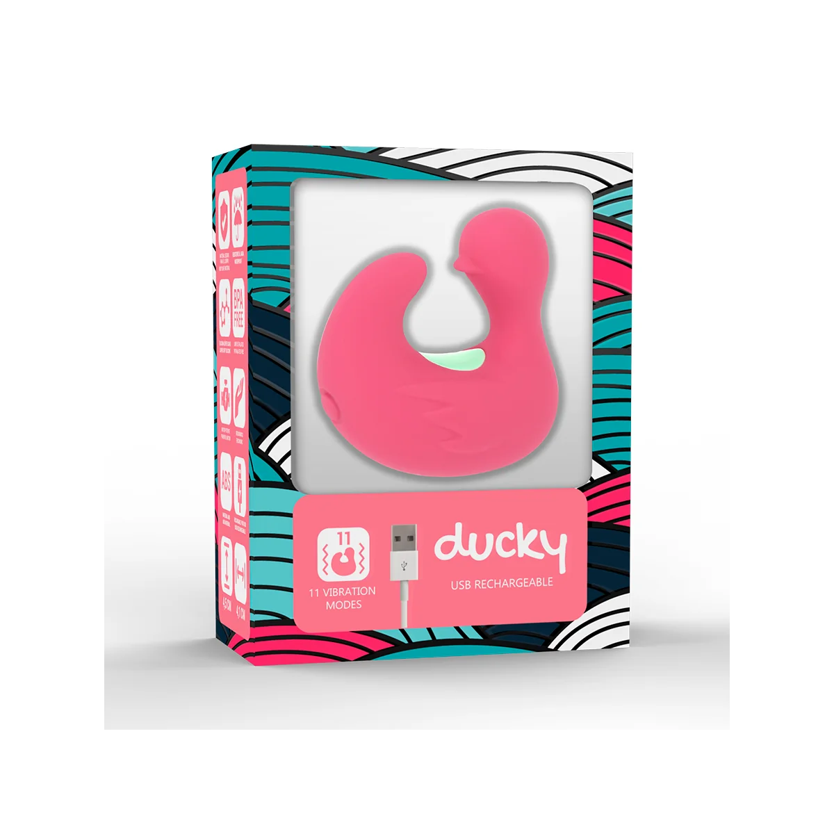 Duckymania Aufladbarer Silikonstimulatorfinger von Happy Loky kaufen | Fesselliebe