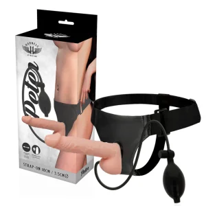 Rnes Peter mit Aufblasbarem Penis 18 cm -O- 3.5 cm von Harness Attraction kaufen | Fesselliebe