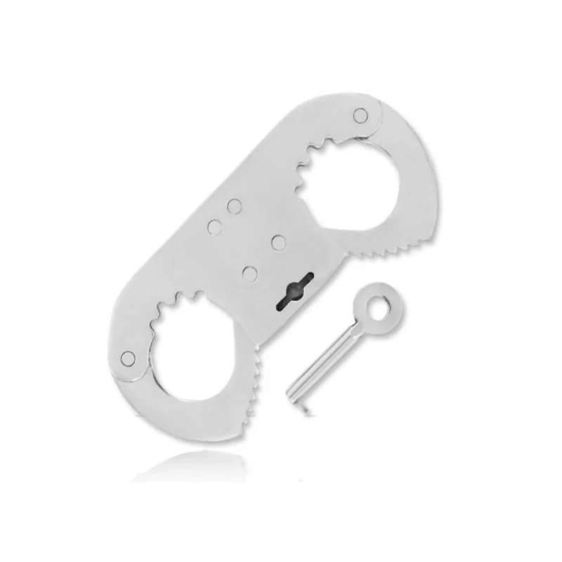 Daumenmanschette Fingerhandschellen aus Metall von Metal Hard kaufen | Fesselliebe