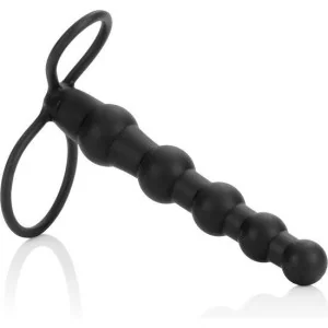 Beaded Dual Penetrator Schwarz von Calexotics kaufen | Fesselliebe