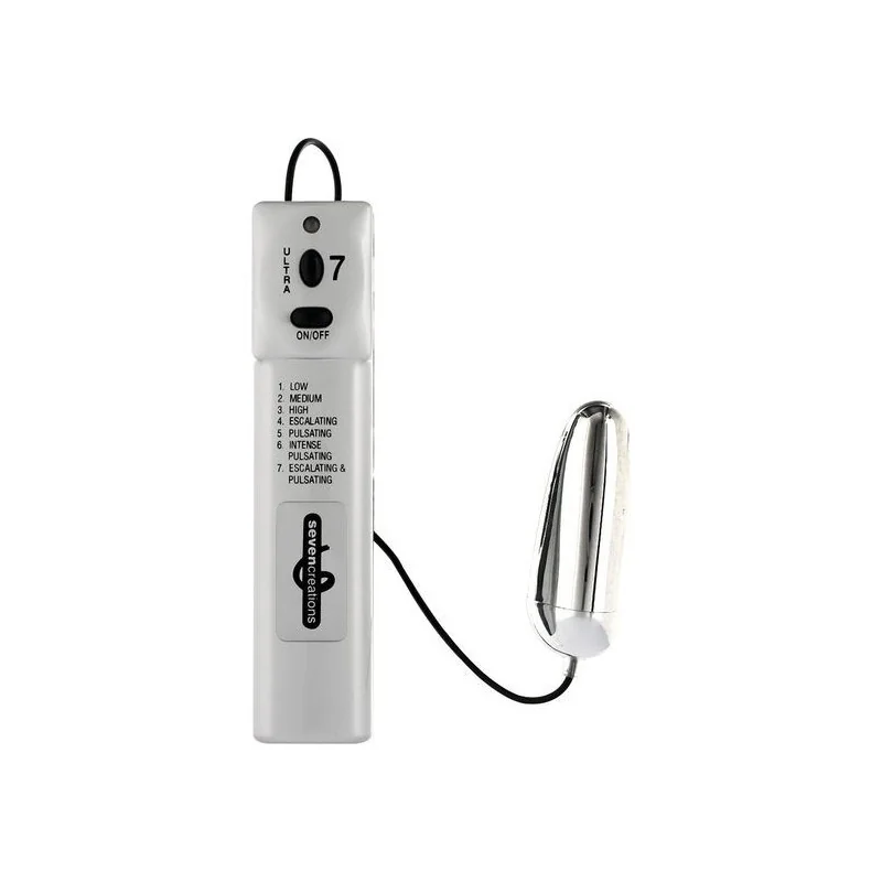 Ultra 7 Vector Vibrierendes Ei von Seven Creations kaufen | Fesselliebe