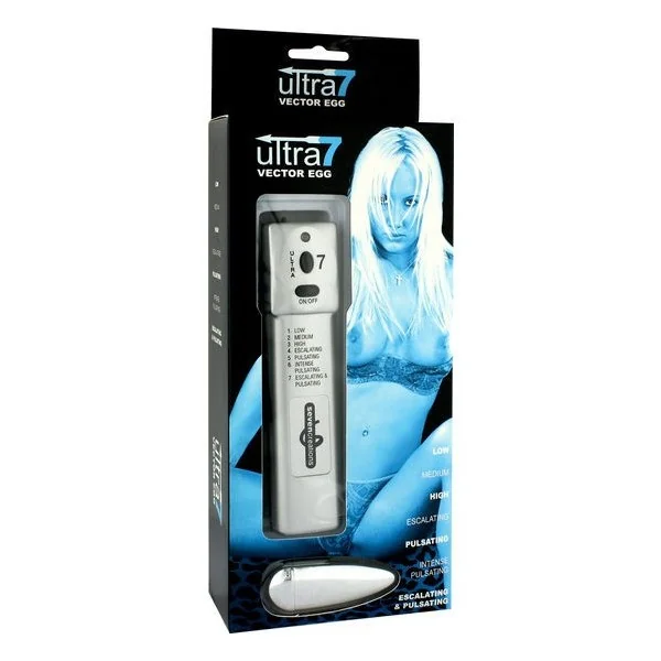 Ultra 7 Vector Vibrierendes Ei von Seven Creations kaufen | Fesselliebe