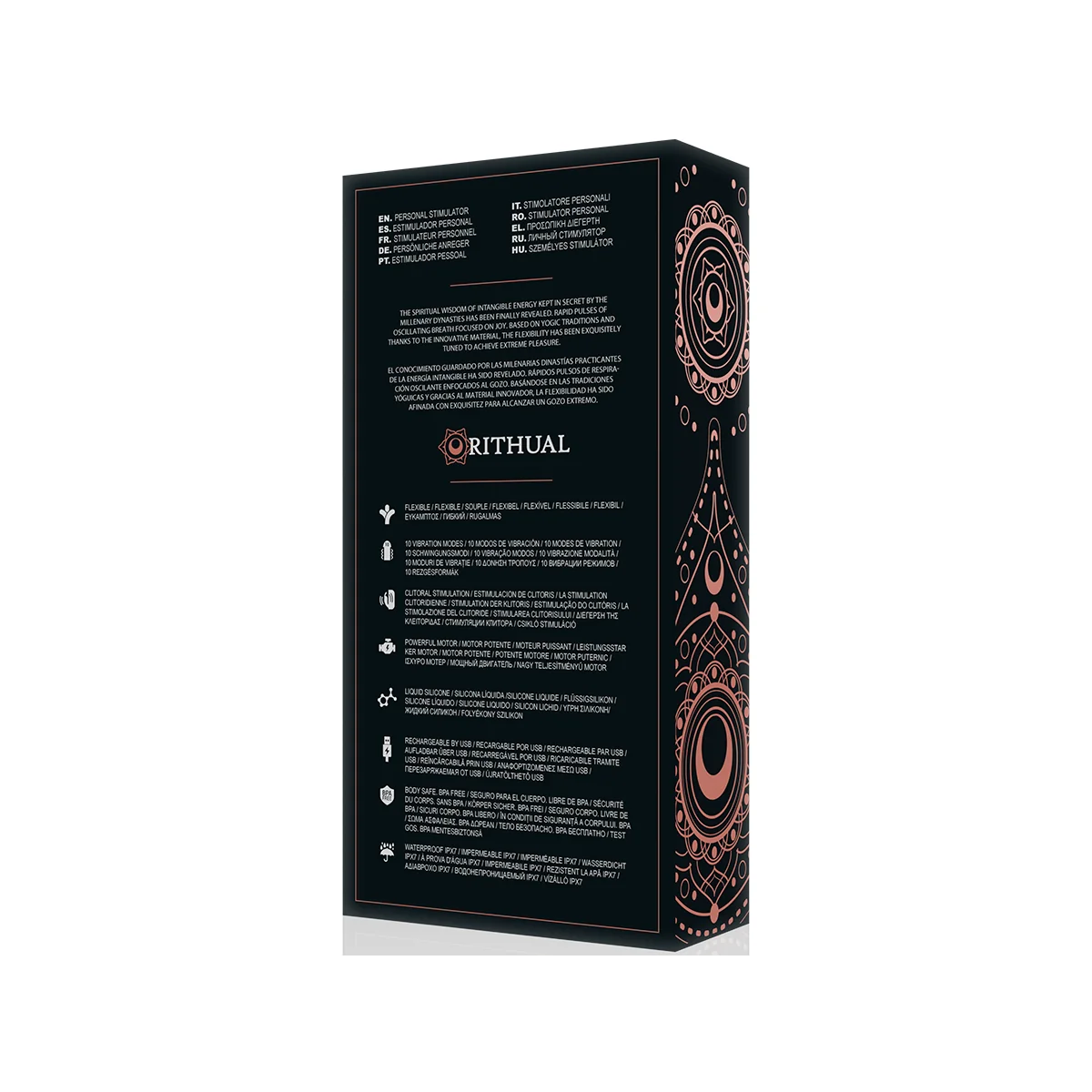 Anusara Dual wiederaufladbarer Motor 2.0 Schwarz von Rithual kaufen | Fesselliebe