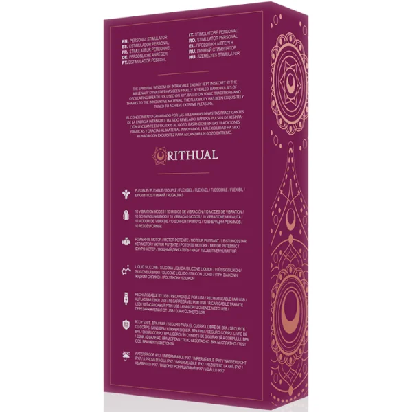 Orchid wiederaufladbarer G-Punkt Kriya Ritualstimulator von Rithual kaufen | Fesselliebe