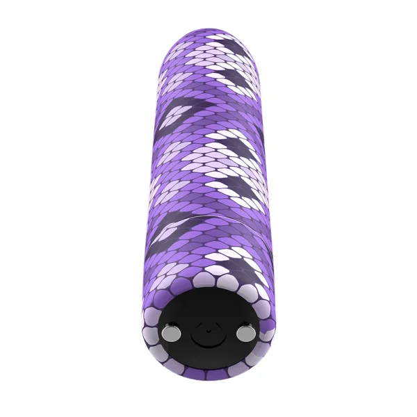 Rechargeable Snake Purple Magnetic Bullet 10v von Custom Bullets kaufen | Fesselliebe