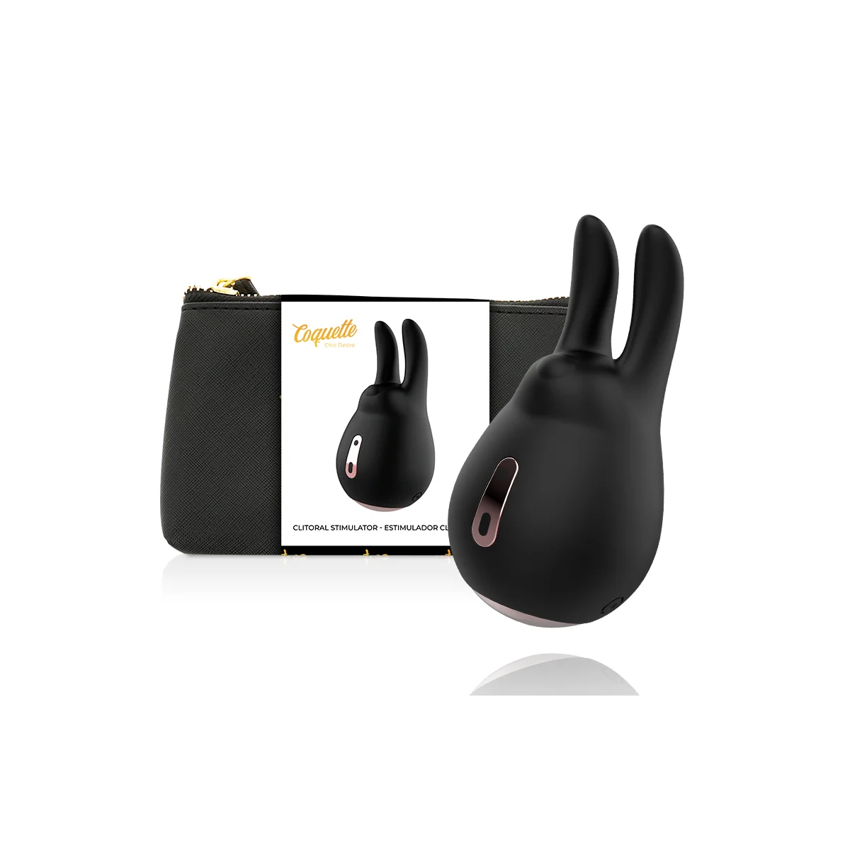 Klitorialstimulator Schwarz / Gold von Coquette Toys kaufen | Fesselliebe