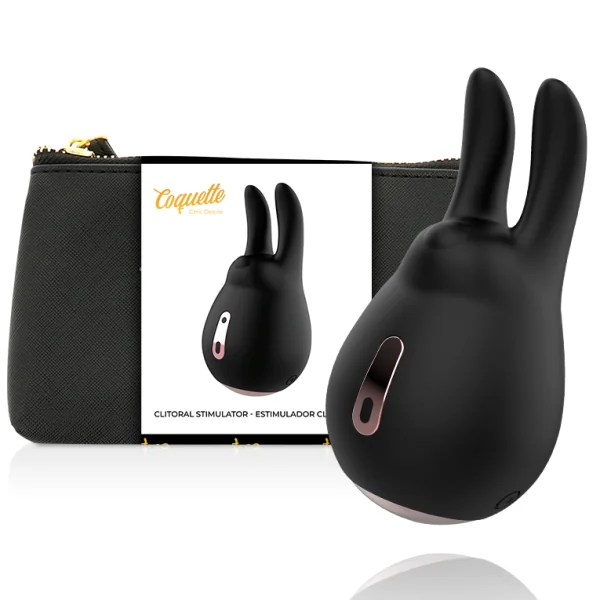 Klitorialstimulator Schwarz / Gold von Coquette Toys kaufen | Fesselliebe