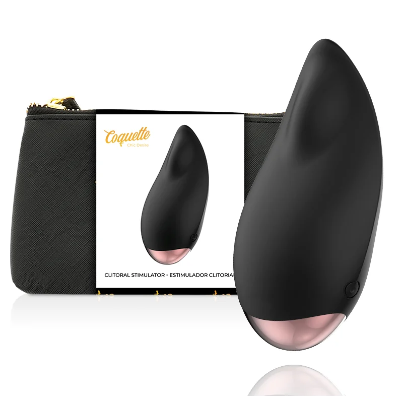Klitorialstimulator Schwarz / Gold von Coquette Toys kaufen | Fesselliebe