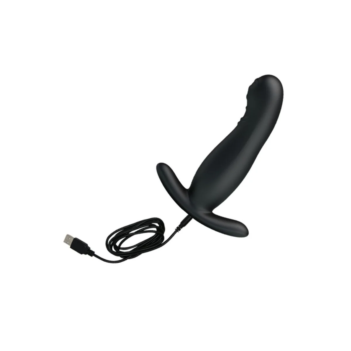 wiederaufladbares Schwarzes Prostatamassager von Mr Play kaufen | Fesselliebe