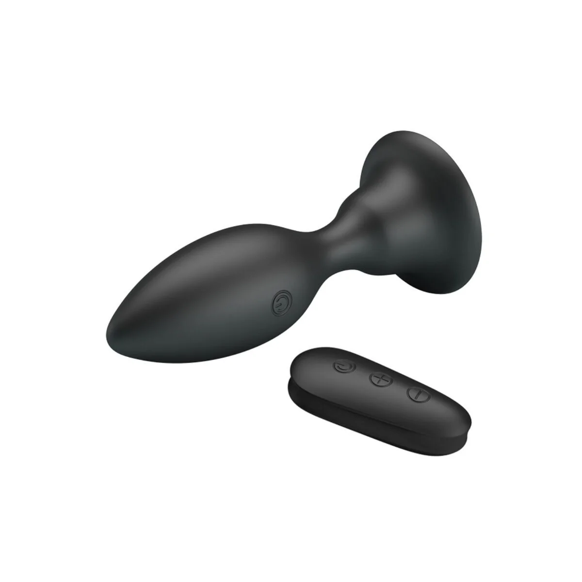 Analstecker mit Vibration, Schwarze mit Fernbedienung von Mr Play kaufen | Fesselliebe