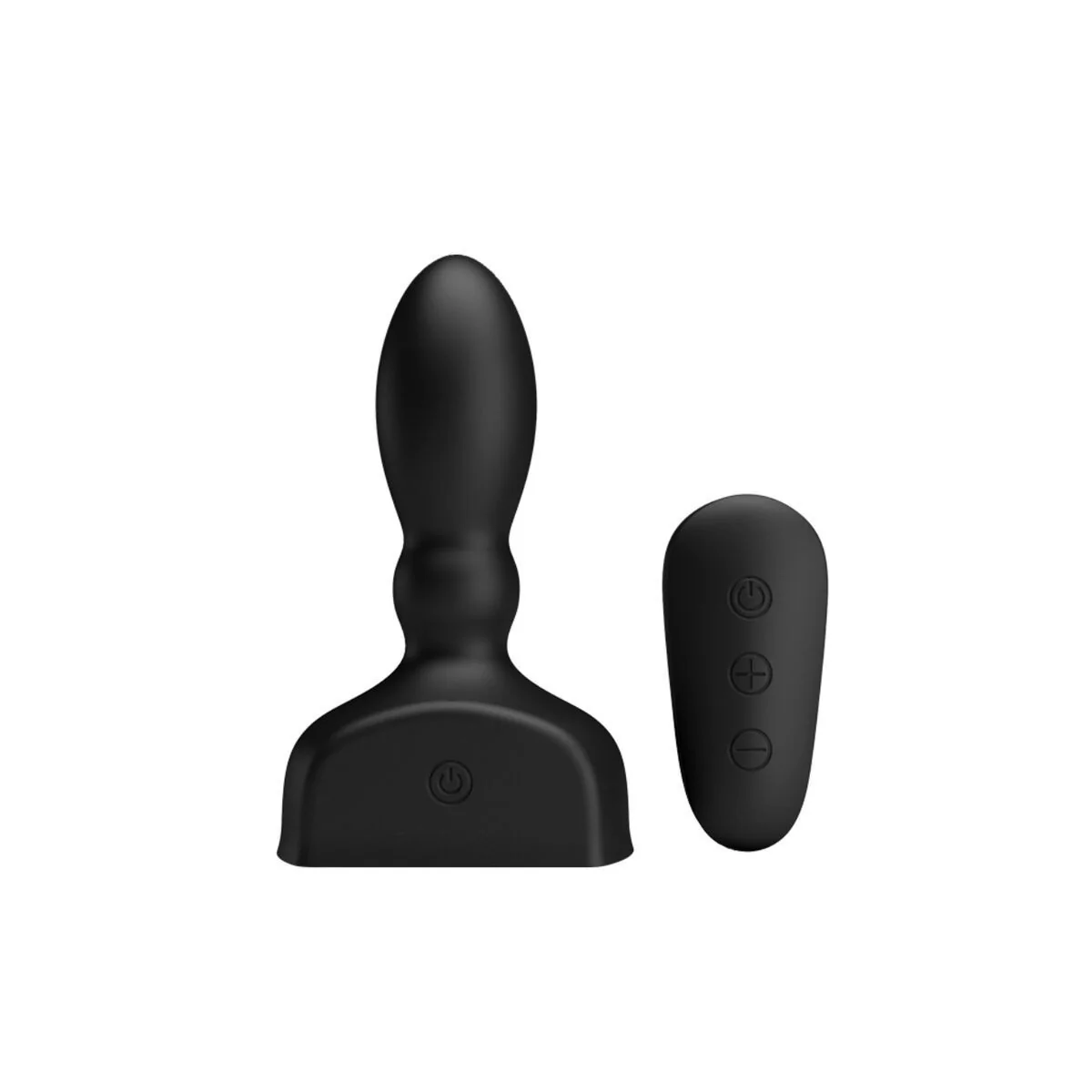 Schwarzer Aufblasbarer Analstecker mit Fernbedienung von Mr Play kaufen | Fesselliebe