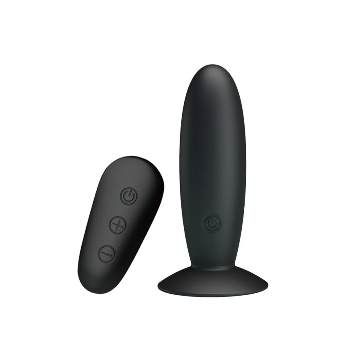 Analstecker mit Vibration, Schwarze mit Fernbedienung von Mr Play kaufen | Fesselliebe