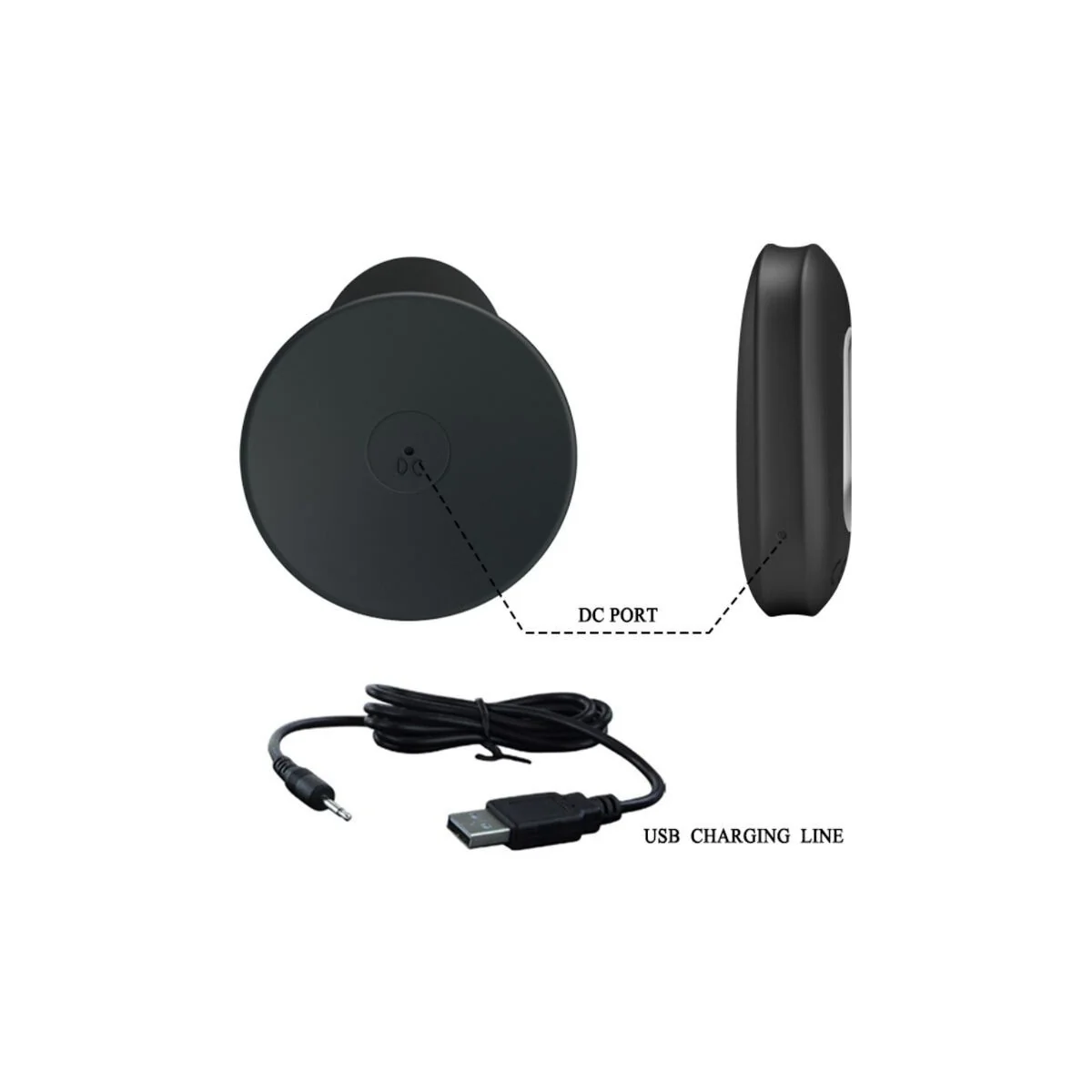 Analstecker mit Vibration, Schwarze mit Fernbedienung von Mr Play kaufen | Fesselliebe