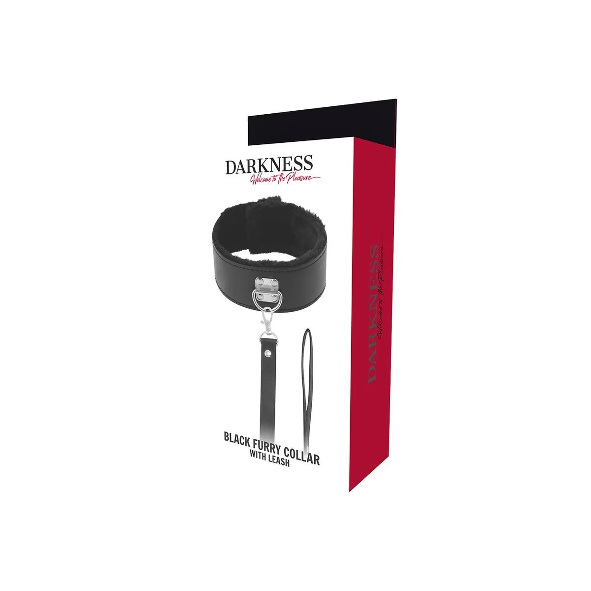 Gefütterte Halskette mit Titankette von Darkness Bondage kaufen | Fesselliebe