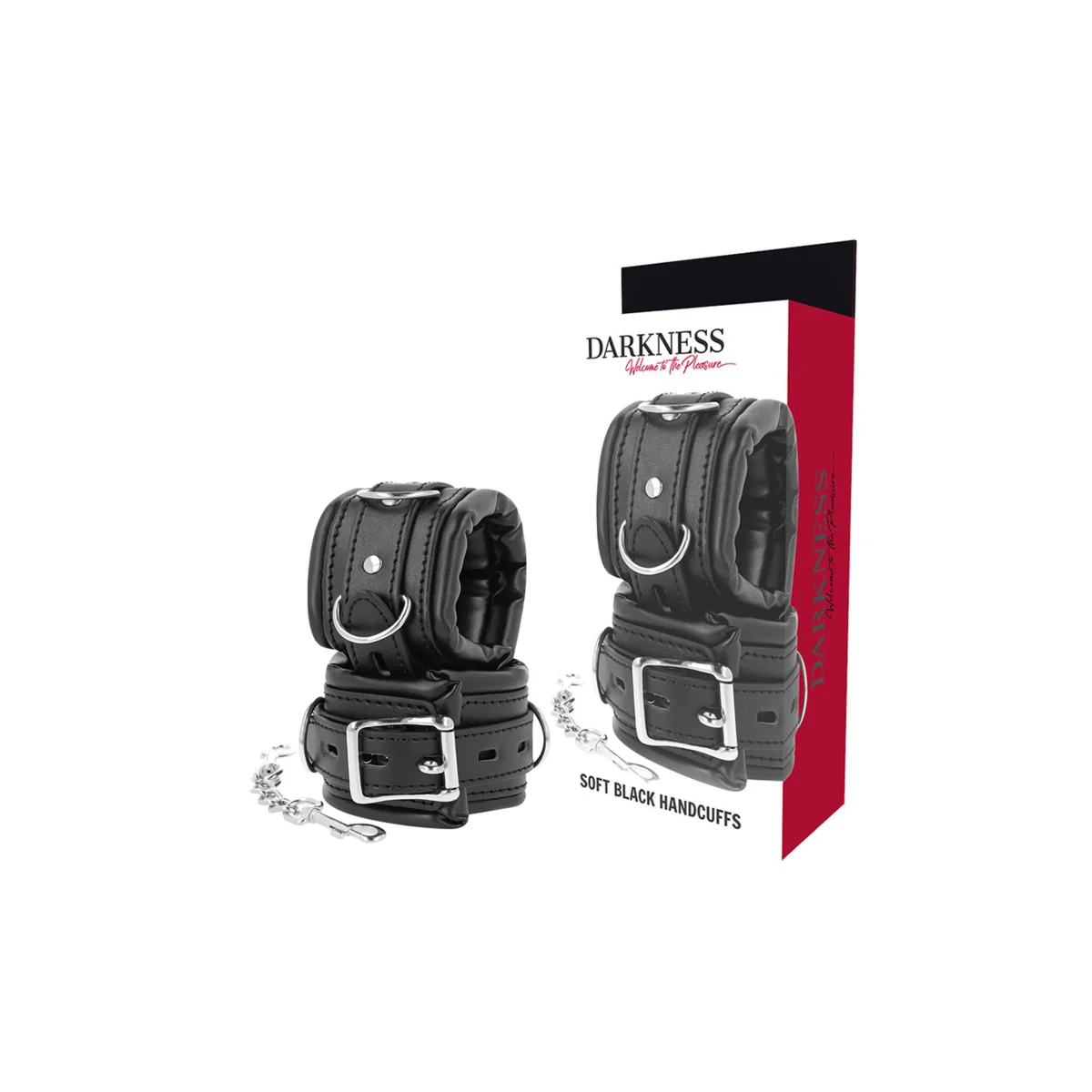 Gepolsterte Bdsm-Handschellen von Darkness Bondage kaufen | Fesselliebe