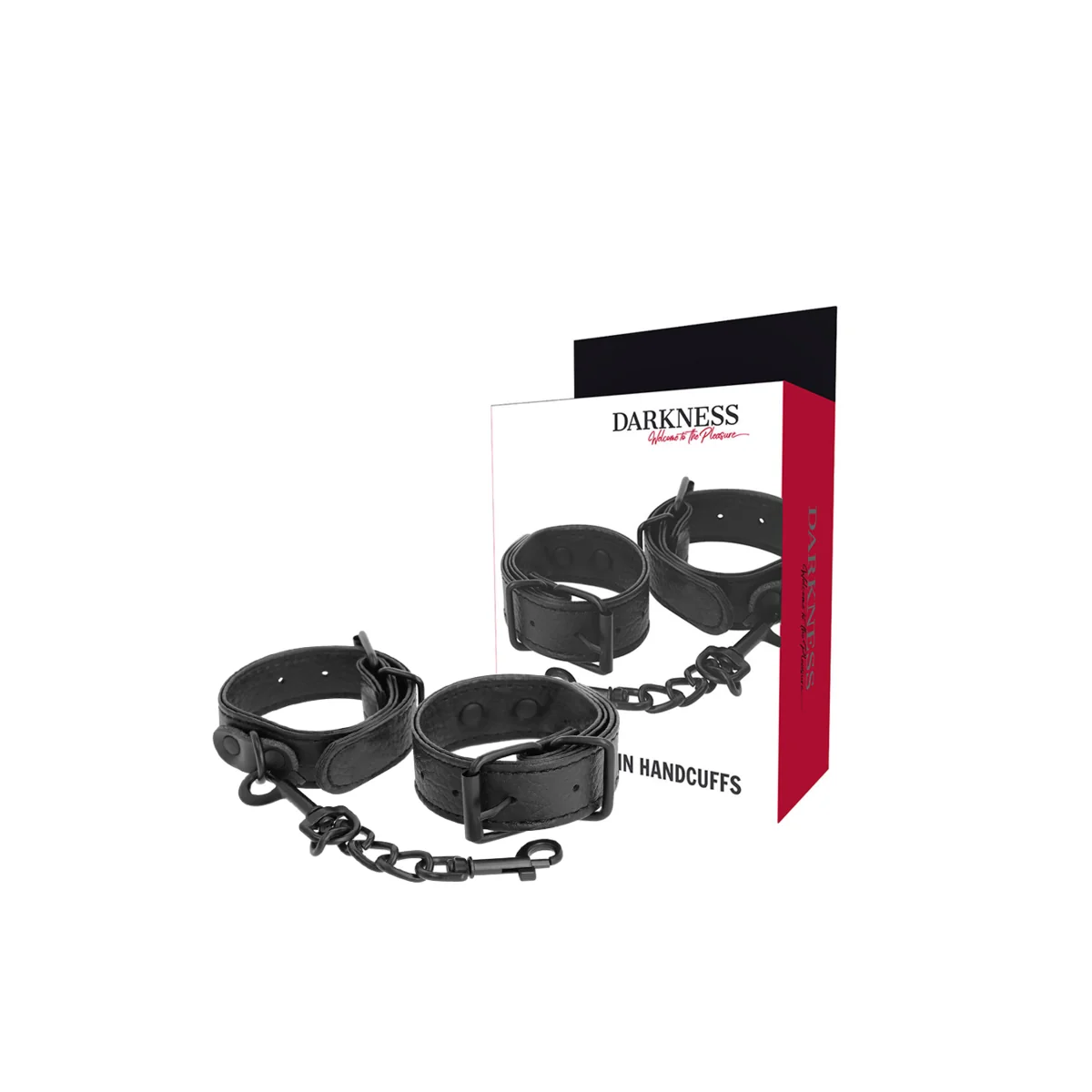 Breite, Dünne Texturierte Handschellen von Darkness Bondage kaufen | Fesselliebe