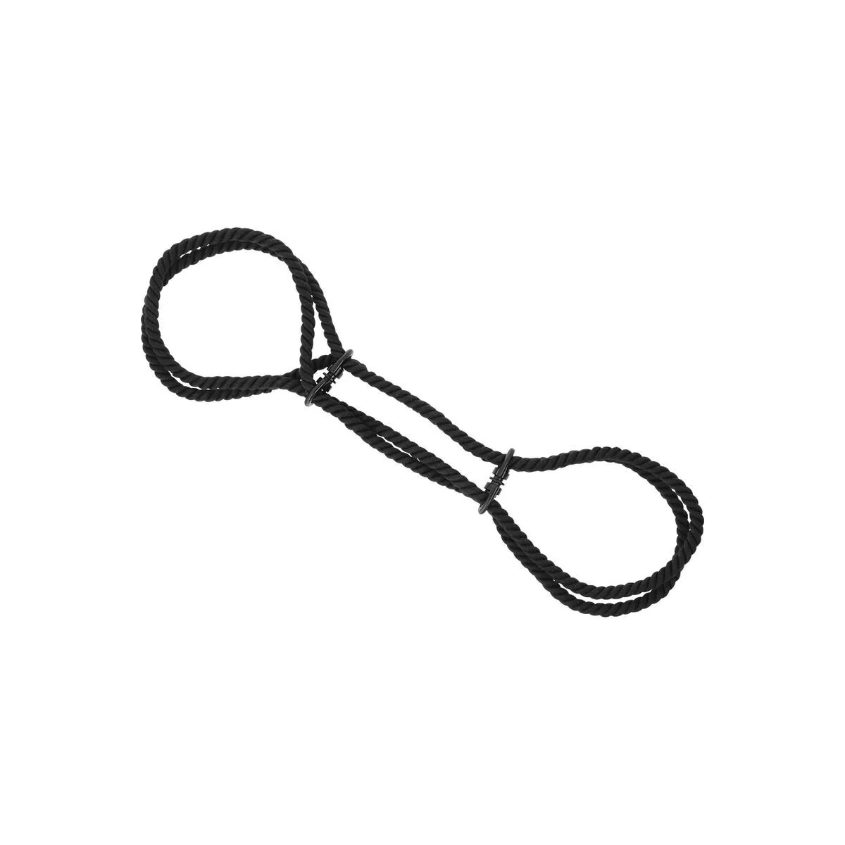 Handschellen Oder Knöchel-Handschellen aus 100 % Baumwolle von Darkness Bondage kaufen | Fesselliebe