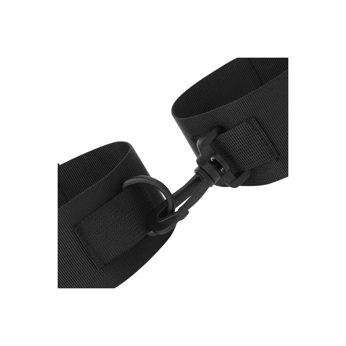 Knöchelmanschetten aus Schwarzem Nylon von Darkness Bondage kaufen | Fesselliebe