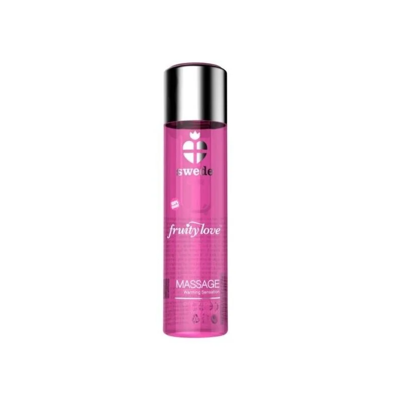 Fruity Love Massageöl mit Wärmendem Effekt, Rosa Grapefruit mit Mango 60 ml von Swede kaufen | Fesselliebe