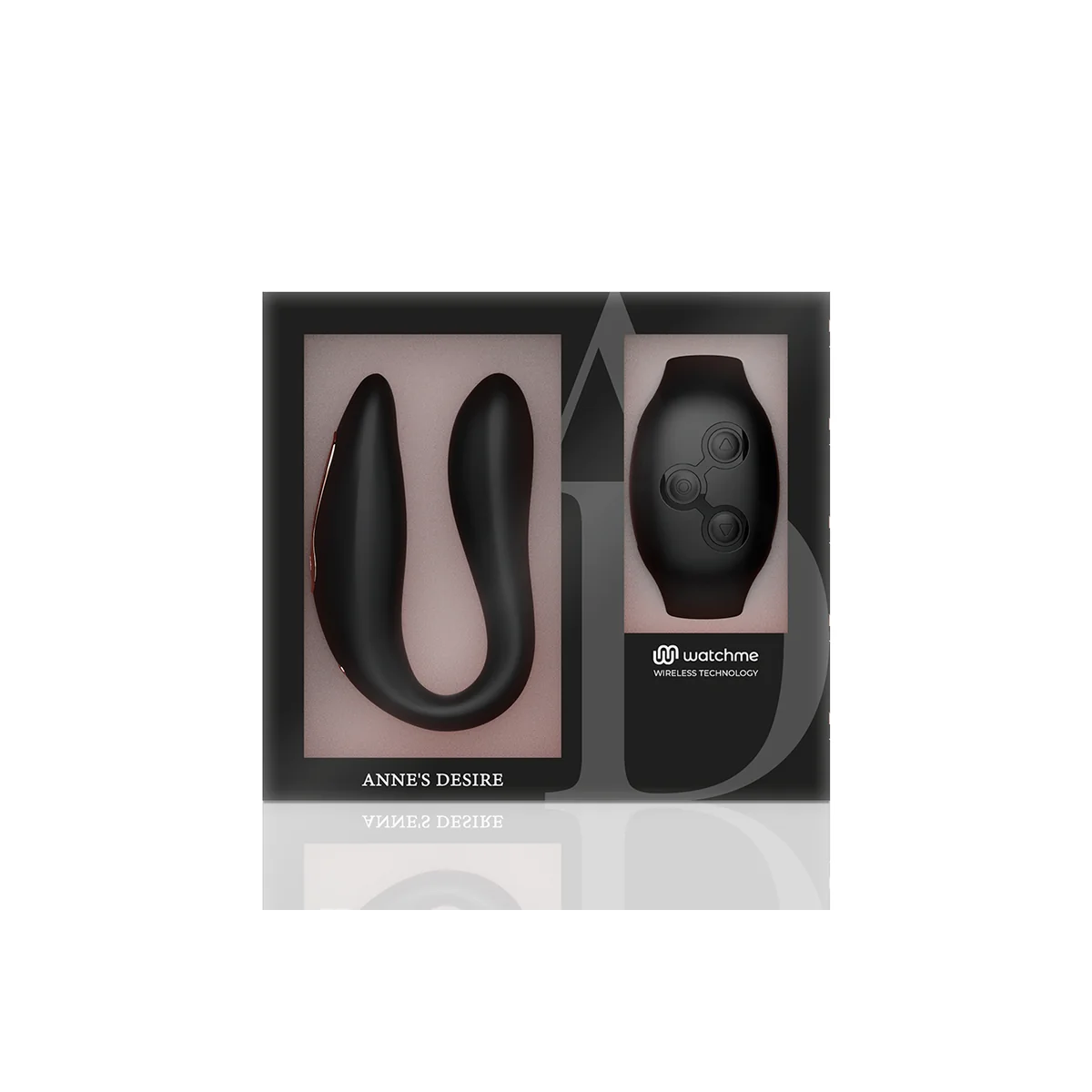Dual Pleasure Tecnolog A Watchme Black von Anne´S Desire kaufen | Fesselliebe
