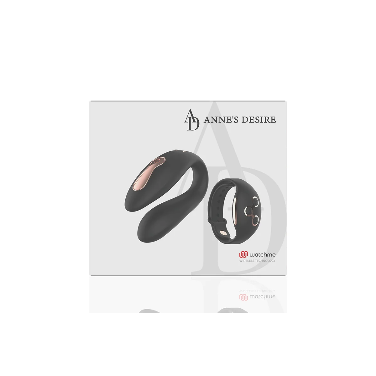 Dual Pleasure Tecnolog A Watchme Schwarz/Gold von Anne´S Desire kaufen | Fesselliebe