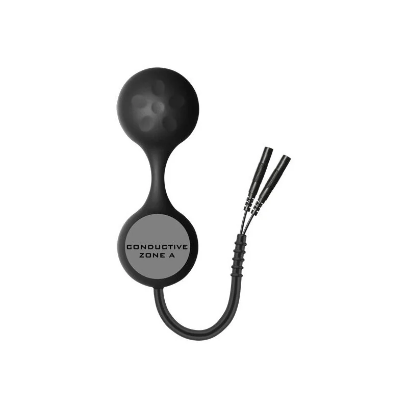 Lula Silicone Schwarz Kegel Excersisor von Electrastim kaufen | Fesselliebe