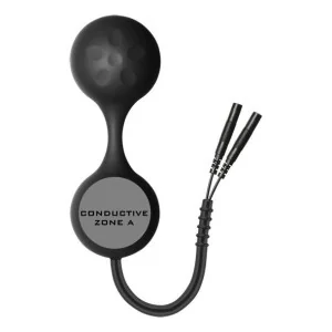Lula Silicone Schwarz Kegel Excersisor von Electrastim kaufen | Fesselliebe