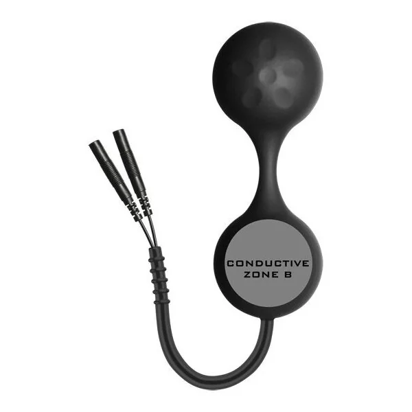 Lula Silicone Schwarz Kegel Excersisor von Electrastim kaufen | Fesselliebe