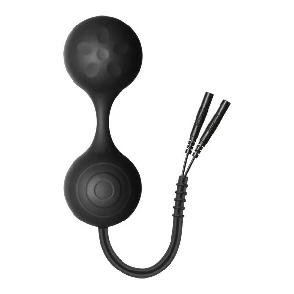 Lula Silicone Schwarz Kegel Excersisor von Electrastim kaufen | Fesselliebe