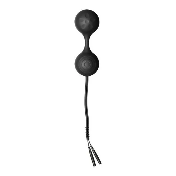Lula Silicone Schwarz Kegel Excersisor von Electrastim kaufen | Fesselliebe